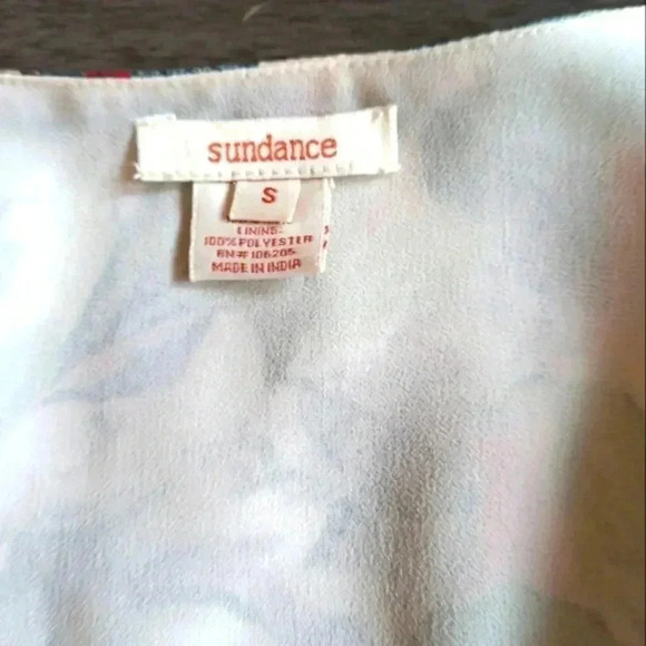 NWOT Sundance Top 100%Silk - Picture 3 of 4